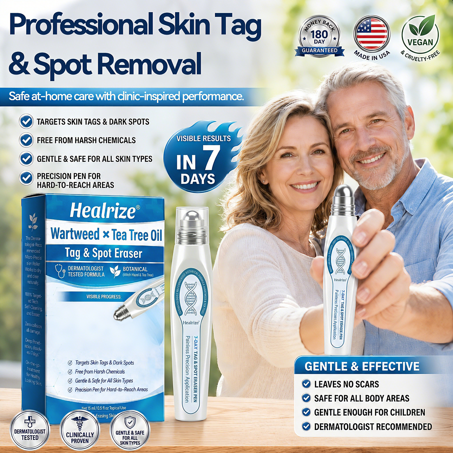 𝐏𝐡𝐚𝐫𝐦𝐚𝐜𝐢𝐬𝐭 𝐑𝐞𝐜𝐨𝐦𝐦𝐞𝐧𝐝𝐞𝐝 ✅𝑯𝗲𝙖𝐥𝒓𝗶𝙯𝗲® 7-𝐷𝑎𝑦 𝗧𝐚𝐠 & 𝗦𝗽𝐨𝐭 𝐄𝐫𝒂𝒔𝒆𝒓😝(Zero 𝐏𝐚𝐢𝐧, Zero 𝐒𝐜𝐚𝒓𝒔 Rollerball)😝