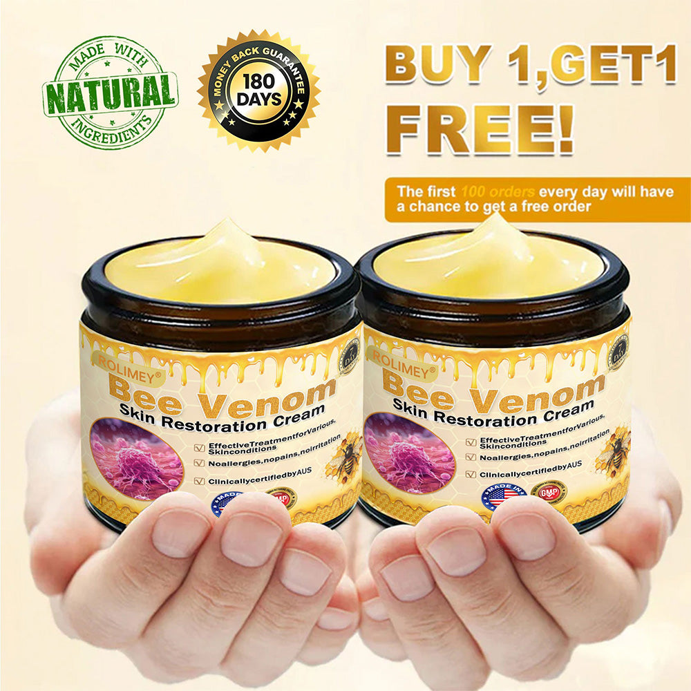🌟Rolimey® Bee venom Pro Comprehensive Cream — 🔥Limited Time 80% OFF🔥