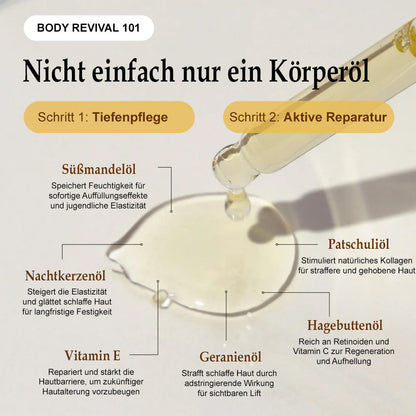 💐 Trilumia® Seiden-Körperöl 💕 Dermatest® geprüft – Strafft, glättet und festigt die Haut, reduziert Falten und stellt die jugendliche Elastizität wieder her.