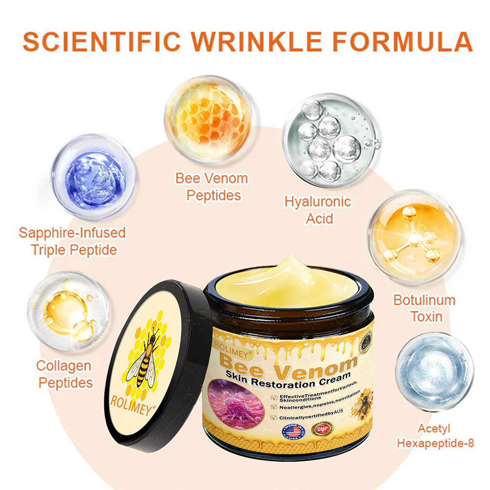 🌟Rolimey® Bee venom Pro Comprehensive Cream — 🔥Limited Time 80% OFF🔥