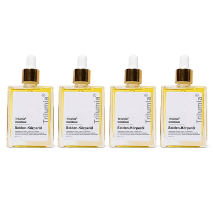 💐 Trilumia® Seiden-Körperöl 💕 Dermatest® geprüft – Strafft, glättet und festigt die Haut, reduziert Falten und stellt die jugendliche Elastizität wieder her.