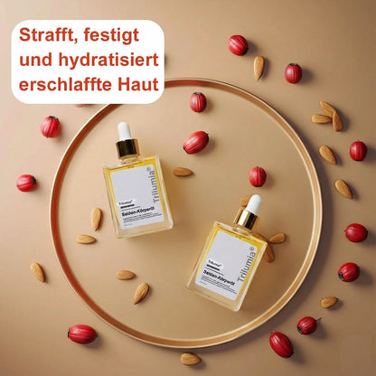 💐 Trilumia® Seiden-Körperöl 💕 Dermatest® geprüft – Strafft, glättet und festigt die Haut, reduziert Falten und stellt die jugendliche Elastizität wieder her.
